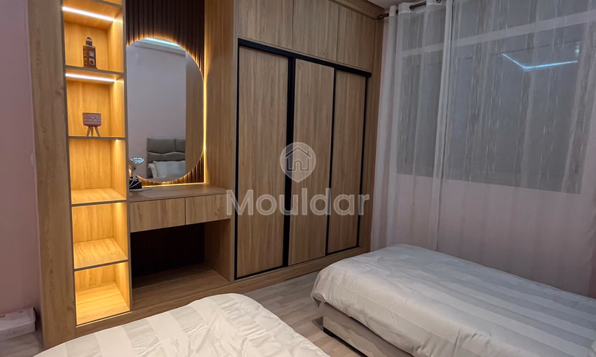 هروب إلى طنجة: شقة بغرفتي نوم مع شرفة مجهزة هروب إلى طنجة: شقة بغرفتي نوم مع شرفة مجهزة