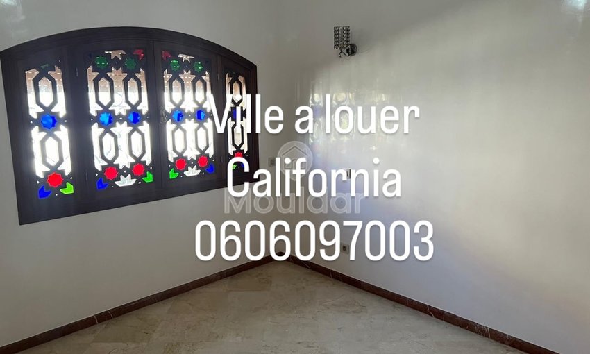 Luxusvilla zu vermieten: 8 Schlafzimmer mit Pool in Casablanca - view 8