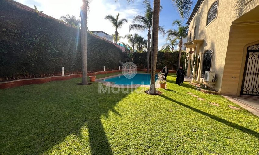 Luxusvilla zu vermieten: 8 Schlafzimmer mit Pool in Casablanca - view 14