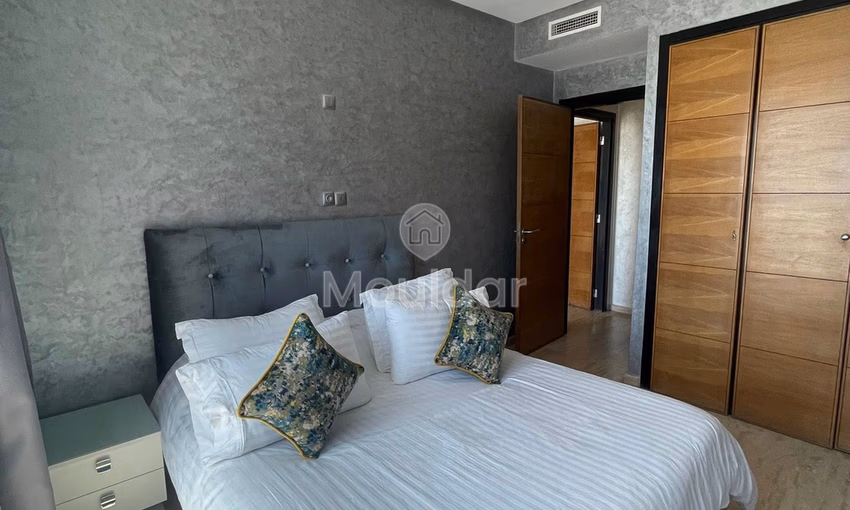 شقة عطلة في طنجة: إطلالة على البحر، غرفتان، راحة شقة عطلة في طنجة: إطلالة على البحر، غرفتان، راحة