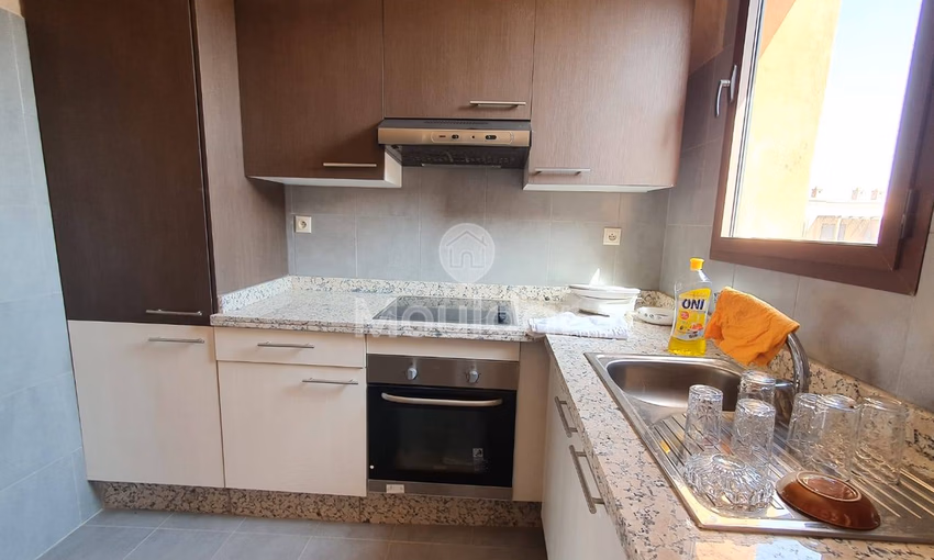 Apartamento en Alquiler en Marrakech: 2 Habitaciones con Piscina Apartamento en Alquiler en Marrakech: 2 Habitaciones con Piscina