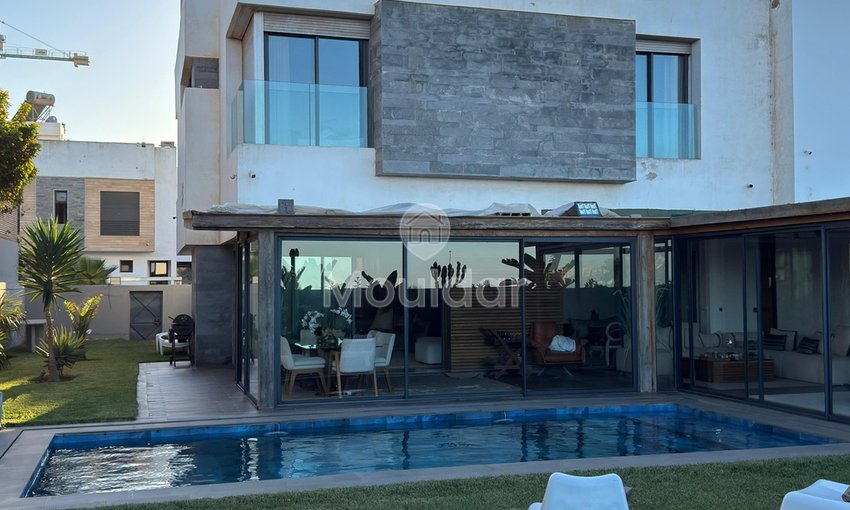 Villa de Luxe à Dar Bouazza : Piscine et Vue Mer - view 6