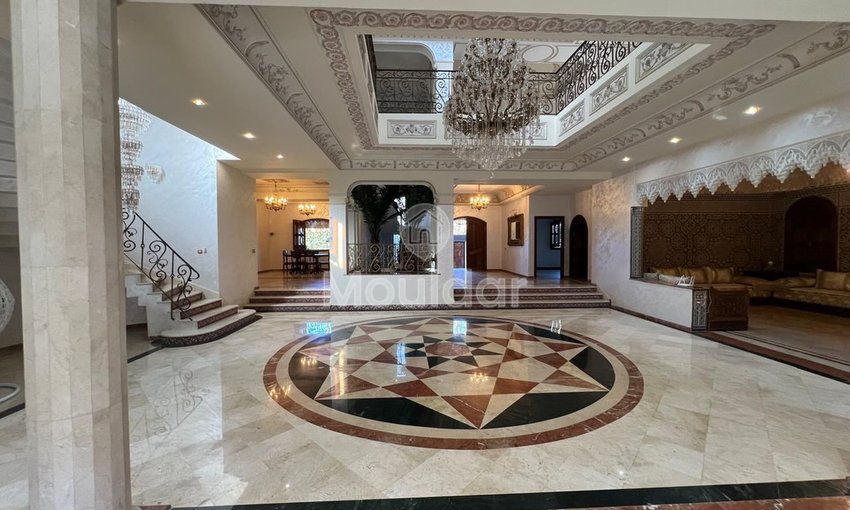 Luxusvilla zu vermieten: 8 Schlafzimmer mit Pool in Casablanca - view 2