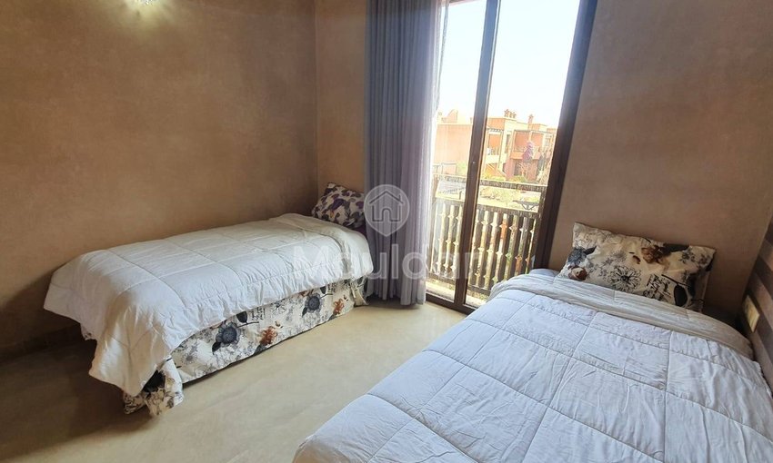 Apartamento para alugar em Marrakech: 2 quartos com piscina - view 4
