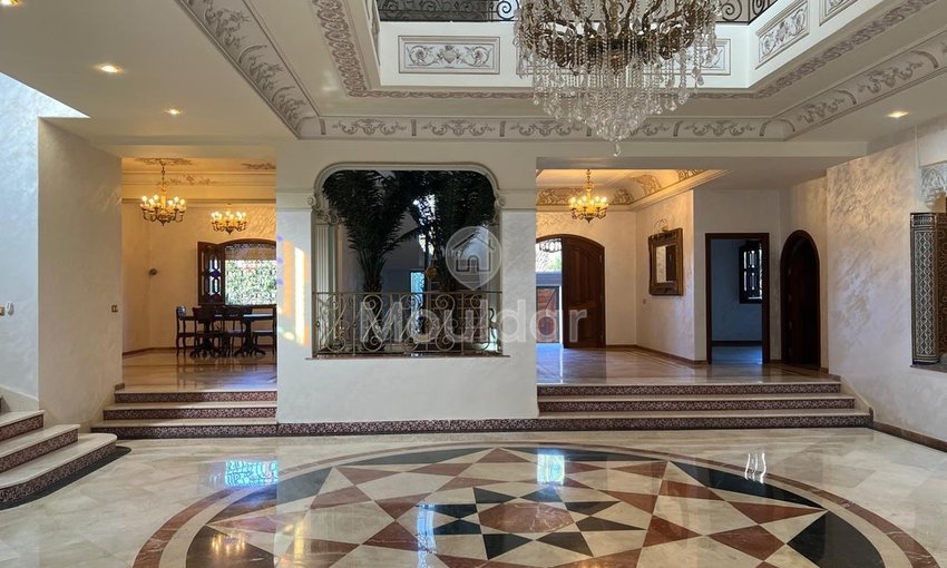 Luxusvilla zu vermieten: 8 Schlafzimmer mit Pool in Casablanca - view 4