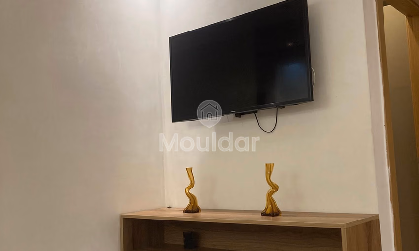 شقة غرفتي نوم للإيجار في طنجة - مرجان مع شرفة شقة غرفتي نوم للإيجار في طنجة - مرجان مع شرفة