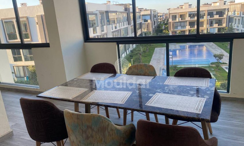 Appartement Te Huur in Dar Bouazza: Zeezicht en Terras - view 6