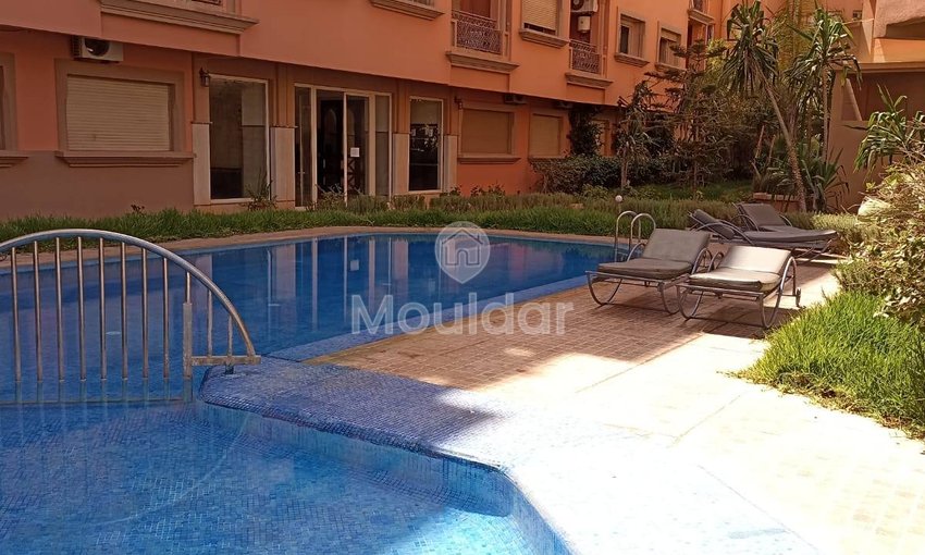 Wunderschöne 3-Zimmer-Wohnung zu vermieten in Marrakesch Hivernage - view 14