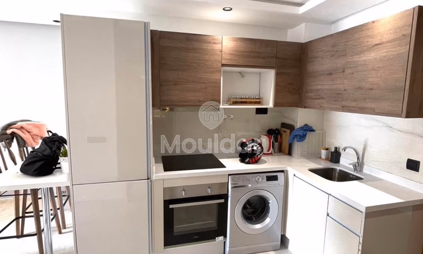 Studio for Rent with Balcony in Bourgogne, Casablanca - Urban Luxury Studio for Rent with Balcony in Bourgogne, Casablanca - Urban Luxury