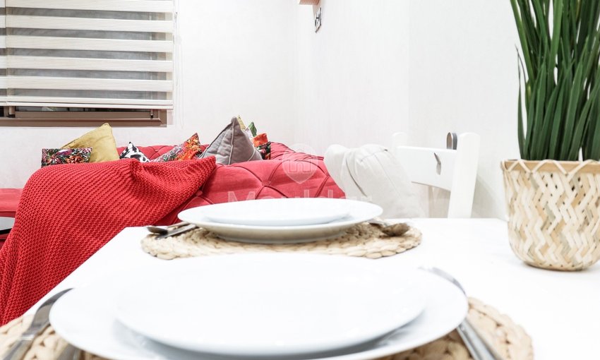 استوديو حديث للإيجار في المعاريف، الدار البيضاء - غرفة نوم واحدة - view 2