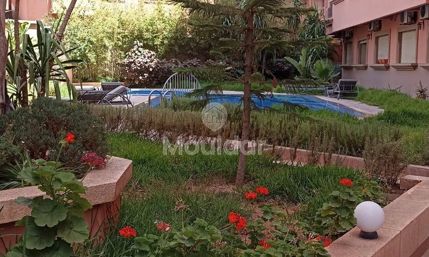 Wunderschöne 3-Zimmer-Wohnung zu vermieten in Marrakesch Hivernage - view 16