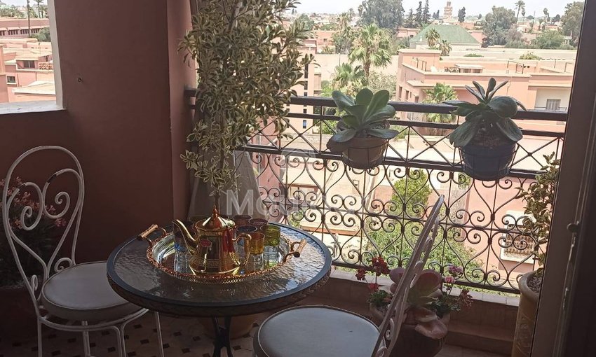 Wunderschöne 3-Zimmer-Wohnung zu vermieten in Marrakesch Hivernage - view 18