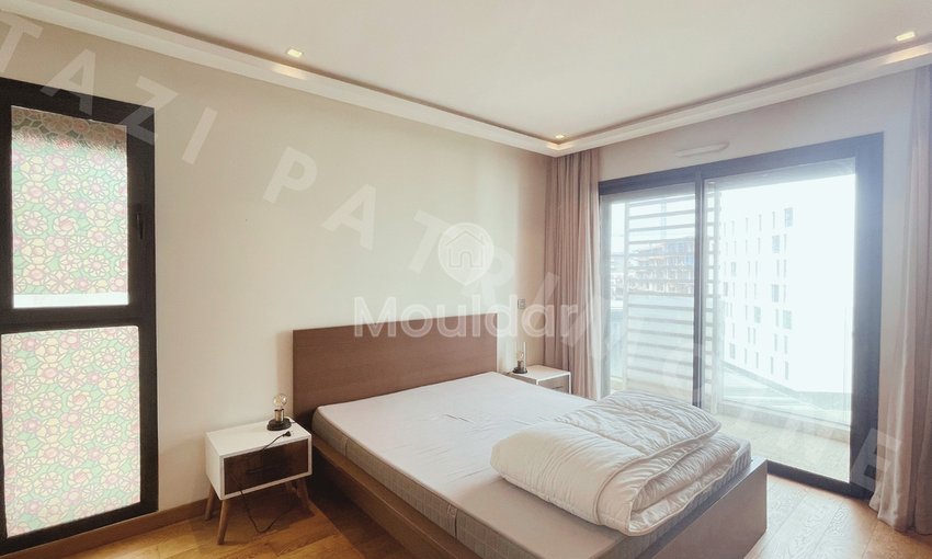 شقة مفروشة للإيجار مع تراس في مدينة كازابلانكا المالية - view 5