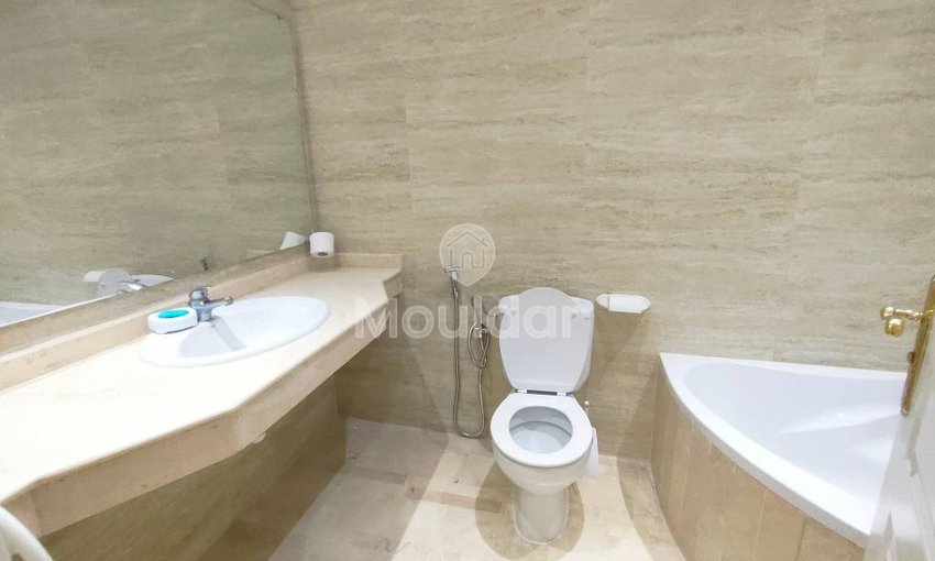 استوديو مجهز للإيجار مع تراس في الدار البيضاء بورغوني - view 17