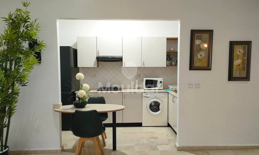 استوديو مجهز للإيجار مع تراس في الدار البيضاء بورغوني - view 12