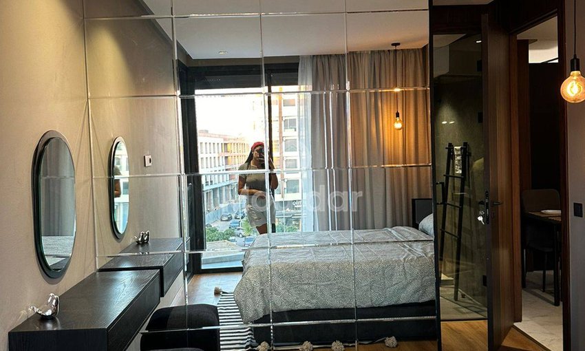 Studio zu vermieten mit Balkon in Casablanca - Franceville - view 5