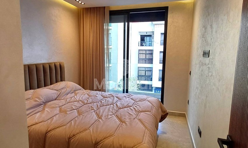 Garsonieră Mobilată de Închiriat cu Balcon în Casablanca - Val Fleuri - view 4