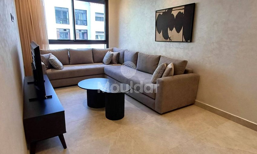 Garsonieră Mobilată de Închiriat cu Balcon în Casablanca - Val Fleuri - view 2