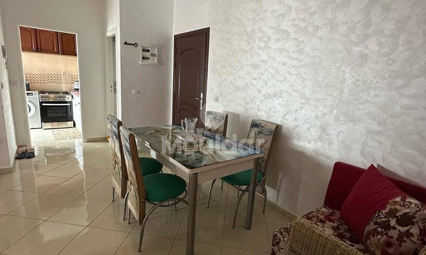 Charming 2-Bedroom Apartment for Rent in Marrakech, Equipped Kitchen - view 3