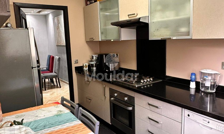 Appartamento arredato con 3 camere da letto in affitto a Maarif, Casablanca - view 6