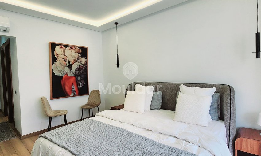 Gemeubuleerd Appartement Te Huur in Dar Bouazza met Balkon - view 7