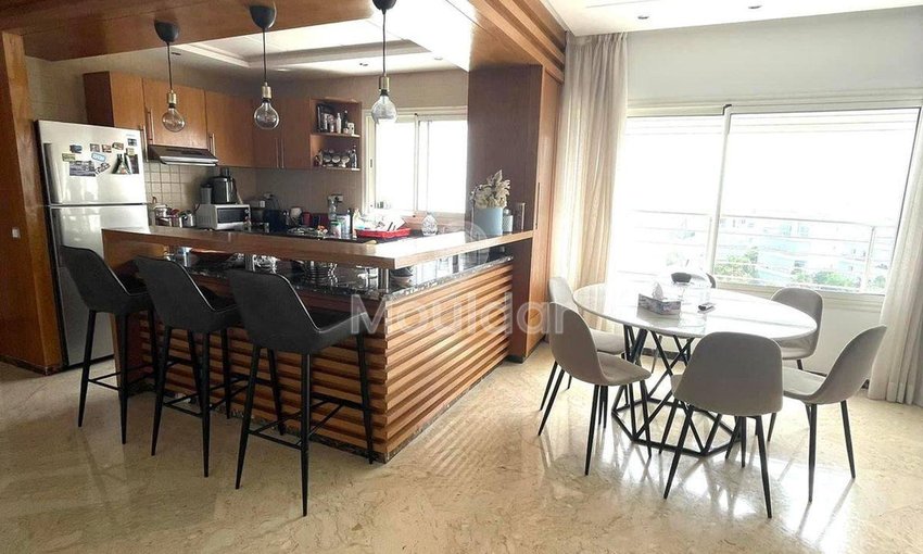 Mieszkanie do wynajęcia w Dar Bouazza: 130m² z balkonem - view 5