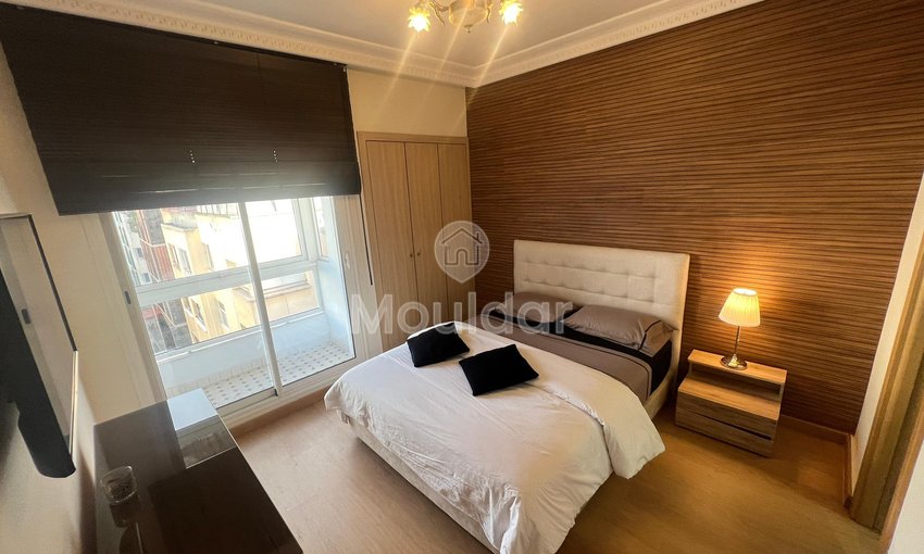 Bel Appartement Meublé a Casablanca Gauthier con Balcone e Sicurezza - view 2