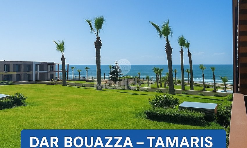 Résidence Élégante à Dar Bouazza : Appartement 2 Chambres avec Piscine - view 7