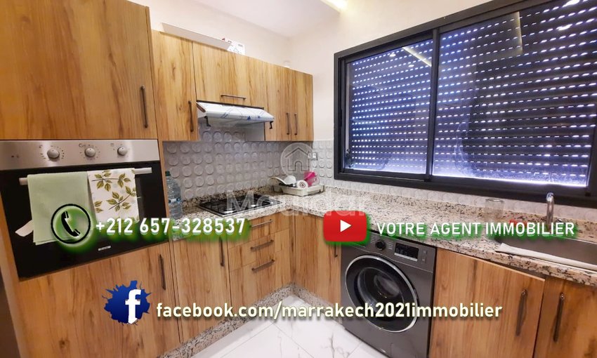 Kiralık: Balkonlu 2 Odalı Sakin Daire Marrakech'te - view 7