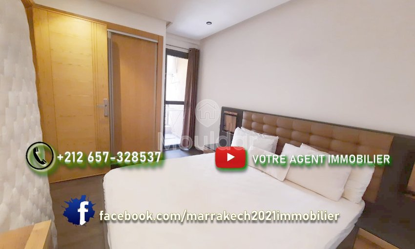 Kiralık: Balkonlu 2 Odalı Sakin Daire Marrakech'te - view 4