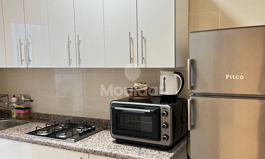 شقة للإيجار في طنجة - العوينه، 2 غرف نوم مجهزة - view 8