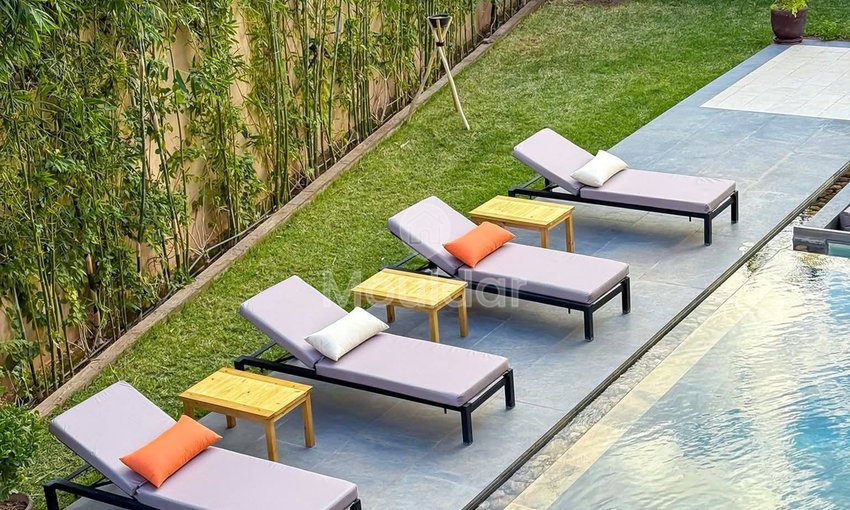 الهروب إلى مراكش: فيلا فاخرة مع مسبح وحديقة - view 15