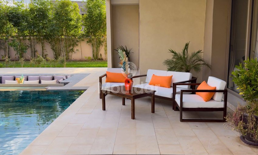 الهروب إلى مراكش: فيلا فاخرة مع مسبح وحديقة - view 13