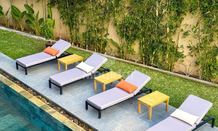 الهروب إلى مراكش: فيلا فاخرة مع مسبح وحديقة - view 17