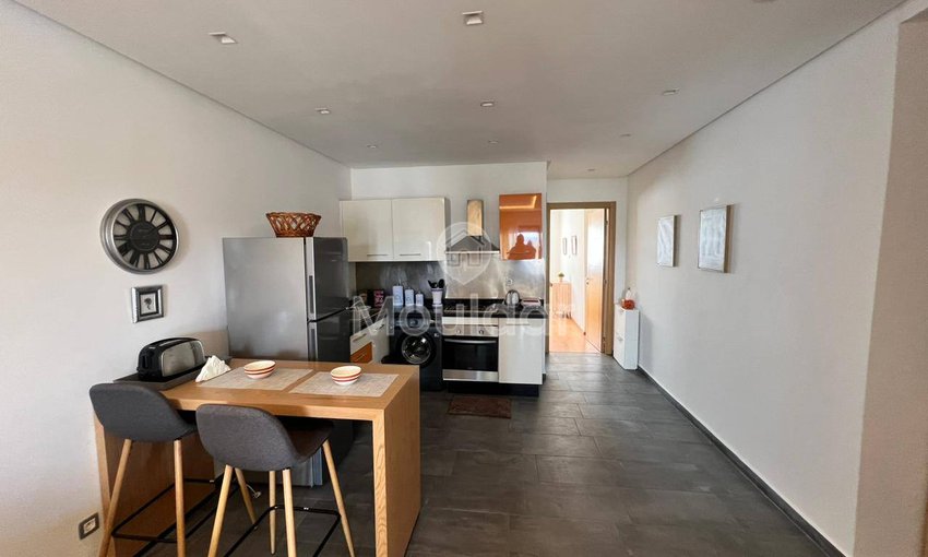 Geheel Gemeubileerde Studio te Huur in Casablanca met Terras en Parkeerplaats - view 5