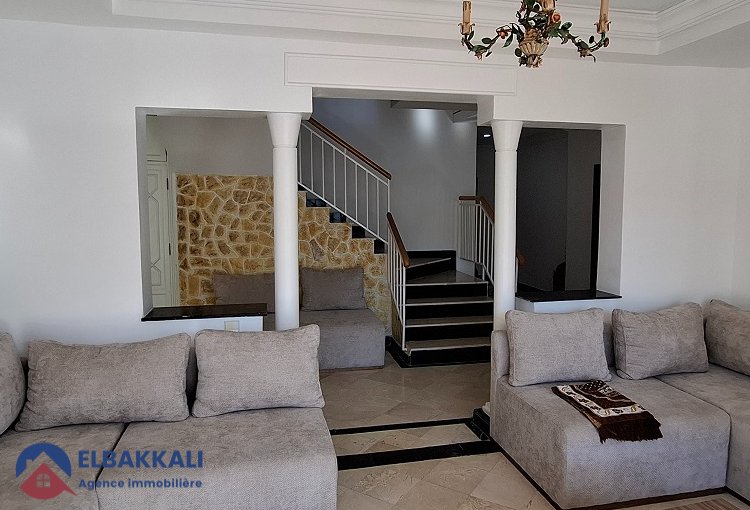 شقة دوبلكس مفروشة للإيجار في طنجة مالabata - view 4