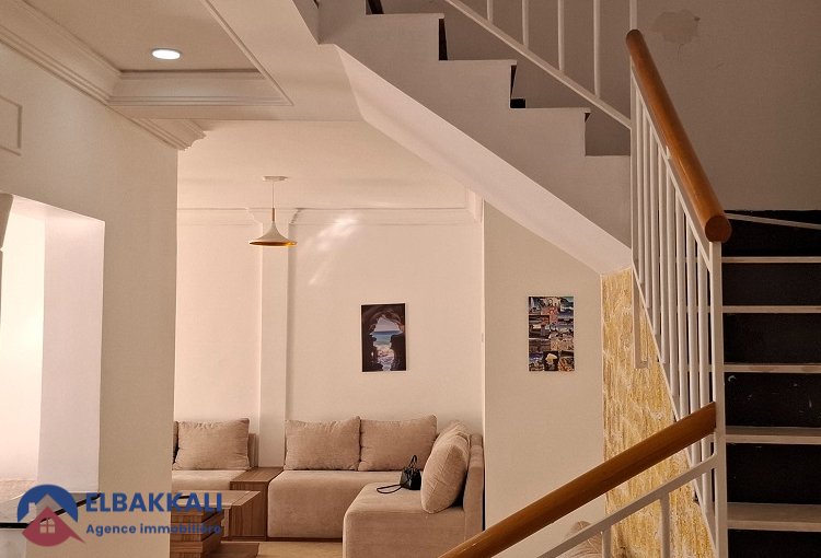 شقة دوبلكس مفروشة للإيجار في طنجة مالabata - view 6