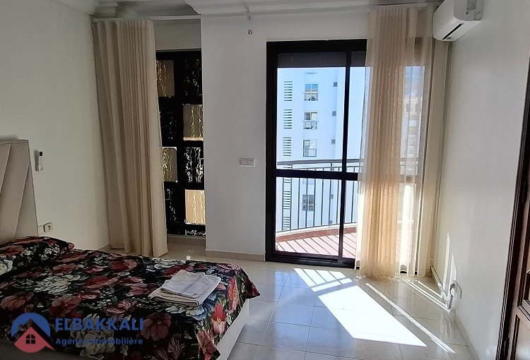 شقة دوبلكس مفروشة للإيجار في طنجة مالabata - view 13