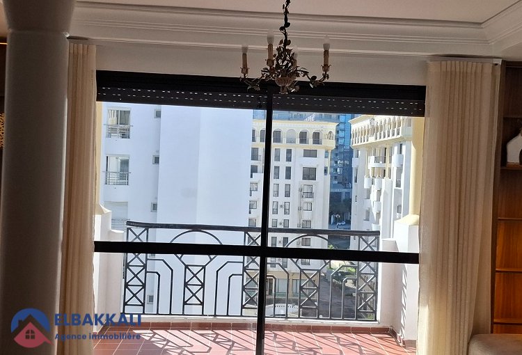 شقة دوبلكس مفروشة للإيجار في طنجة مالabata - view 5