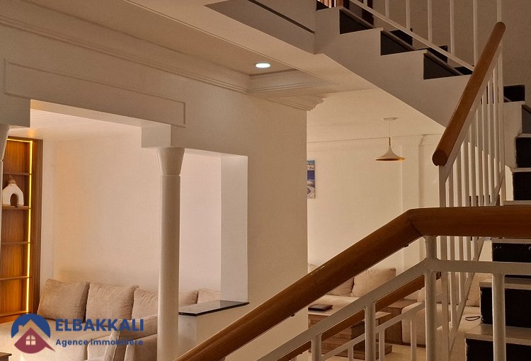 شقة دوبلكس مفروشة للإيجار في طنجة مالabata - view 9