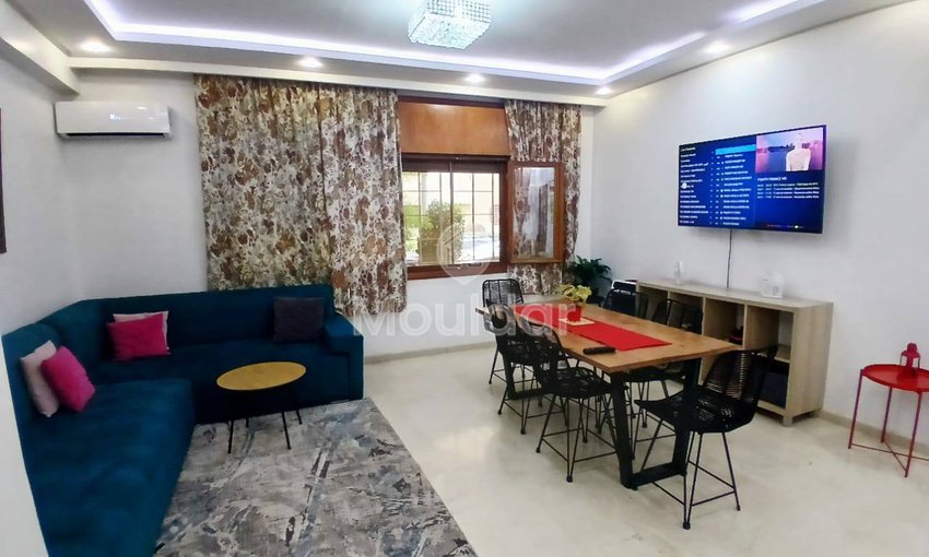 شقة جميلة 2 غرف للإيجار في الدار البيضاء