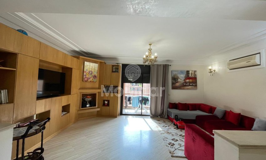 Marrakeş'te Geniş Balkonlu Satılık 2 Yatak Odalı Daire - view 2