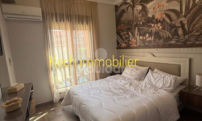Marrakeş'te, Casablanca Yolu'nda kiralık daire - view 12