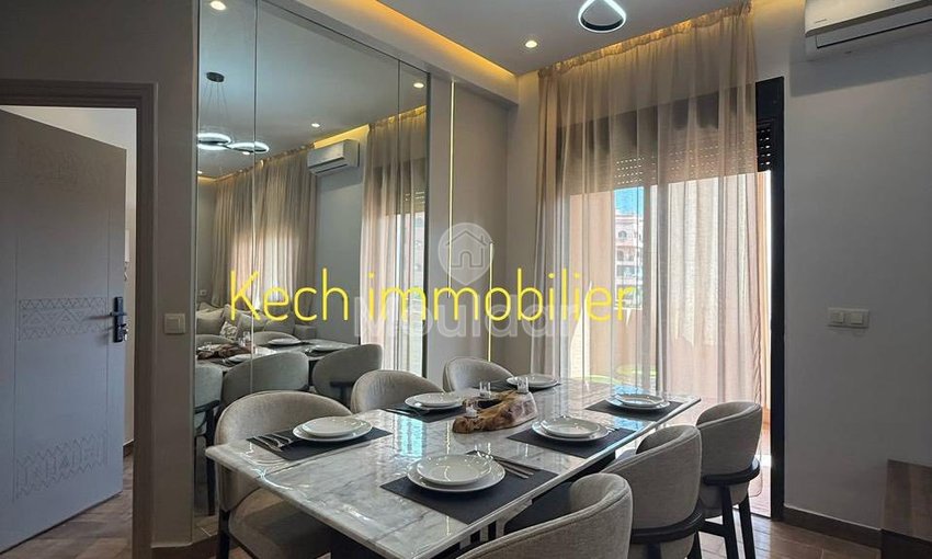 Marrakeş'te, Casablanca Yolu'nda kiralık daire - view 5