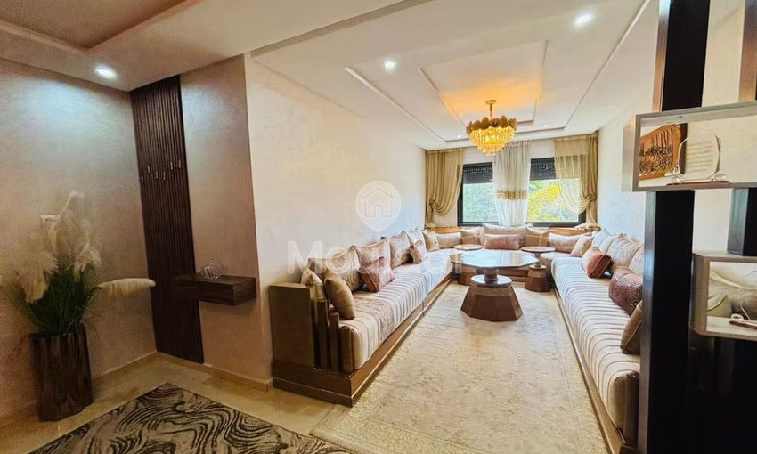 Kénitra'da Kiralık Daire: 2 Yatak Odası ve Balkon ile - view 2