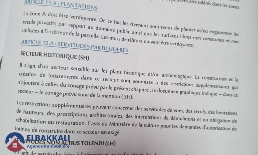 Terreno en venta en Tánger montado Jbel Kbir: 907 m² ideal - view 6