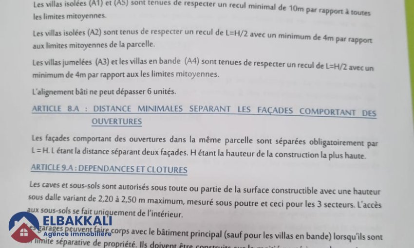 Terreno en venta en Tánger montado Jbel Kbir: 907 m² ideal - view 5
