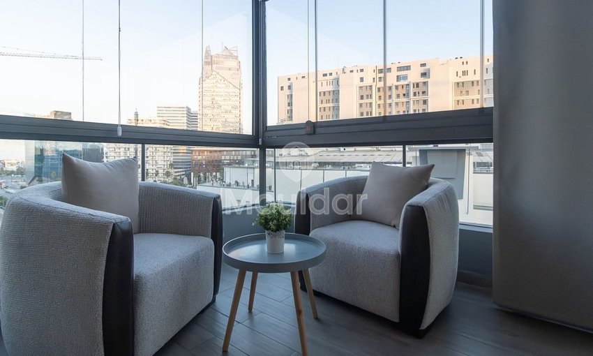 استوديو للإيجار في مدينة الدار البيضاء المالية - view 8