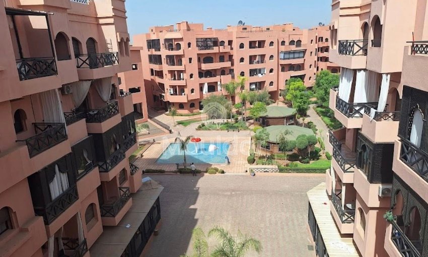 Marrakeş'te, Casablanca Yolu'nda kiralık daire - view 6