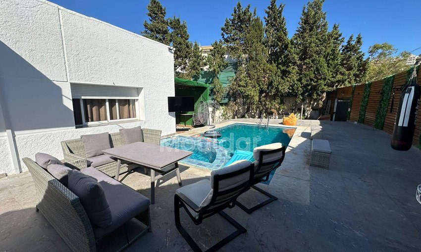 فيلا للإيجار لقضاء العطلات في طنجة مالاباطا - view 15